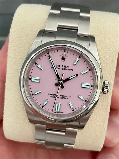 rolex op 36 candy pink|rolex op 36mm black dial.